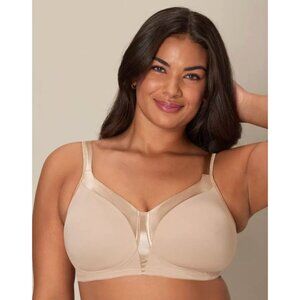 Playtex 18 Hour Silky Soft Smoothing Cool & Breathable Wireless Bra Nude 38C Wom
